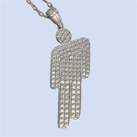 billie eilish store billie eilish official store   sterling silver charm necklace