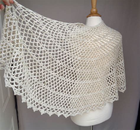 mesh lace shawl crochet pattern  circle shawl dk weight etsy
