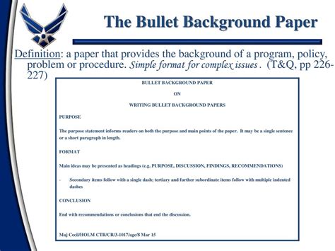 bullet background paper air force template bullet background paper