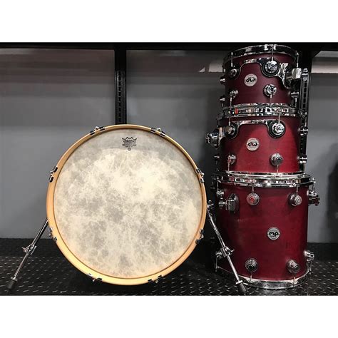 dw collectors series drum kit cherry guitar center