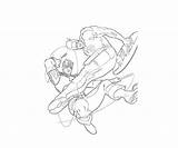 Daredevil Coloring Pages Hero Men Popular Yumiko Fujiwara Comments Coloringhome sketch template