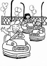 Coloring Park Pages Kids Fair Fun Colouring Drawing Amusement Water Funfair Rides Playing Clipart Popular Pouť Omalovánky Getdrawings Coloringhome Library sketch template