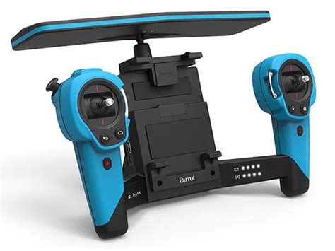 parrot bebop drone quadricopter  built  hd fisheye  gps gadgetsin