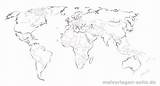 Weltkarte Umrisse Ausmalen Landkarte Ausdrucken Kontinente Kostenlos Ausmalbild Malvorlagen Karte Gestalten Ausschneiden Aller Staaten Politische Kontinenten Grosse Gemerkt sketch template