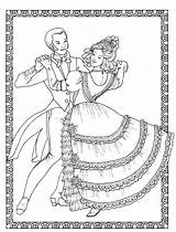Coloring Pages Book Dance Adult Costumes Print Issuu Colouring Choose Board Dancers sketch template