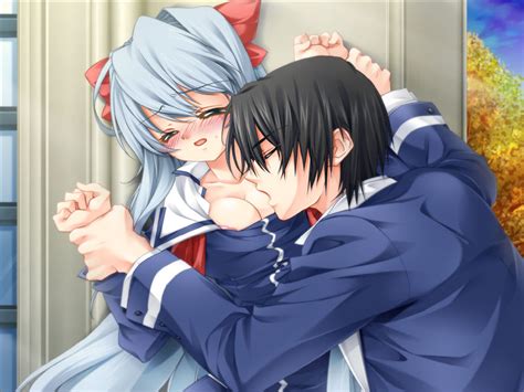 pretty anime couple kissing each other cartoon porn videos