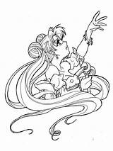 Princess Serenity Coloring Pages Printable Coloring4free 2021 Anime Recommended sketch template