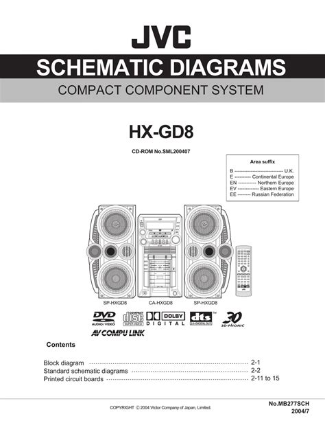 jvc hx gd schematic diagrams   manualslib