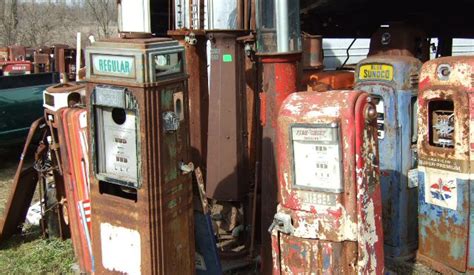 Gas Pump Pictures Old Gas Pump Parts