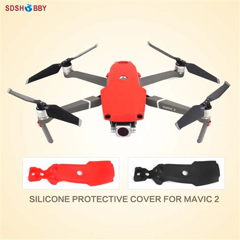 pc silicone protective cover drone body protection case skin  dji mavic  pro zoom drone