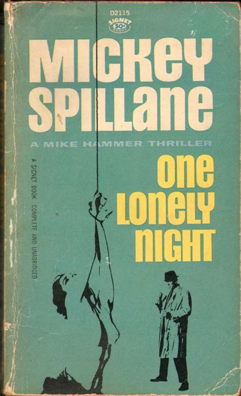 Mickey Spillane Book Cover Illustration Classic Books
