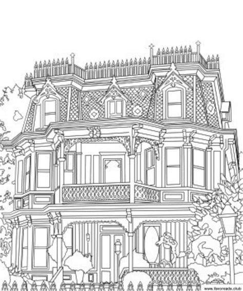 beautiful houses bundle  printable adult coloring pages etsy