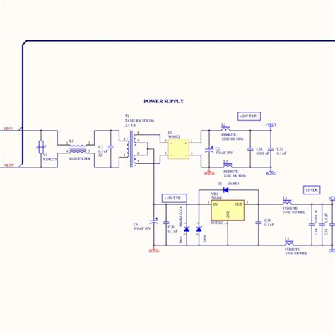 pcb schematic page   scientific diagram