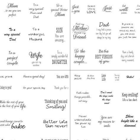 sentiment collection printable   collection