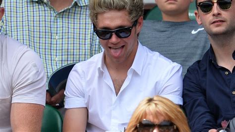wimbledon 2015 niall horan poses for funny selfie as he