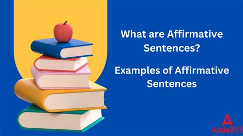 affirmative positive sentences examples meaning  english