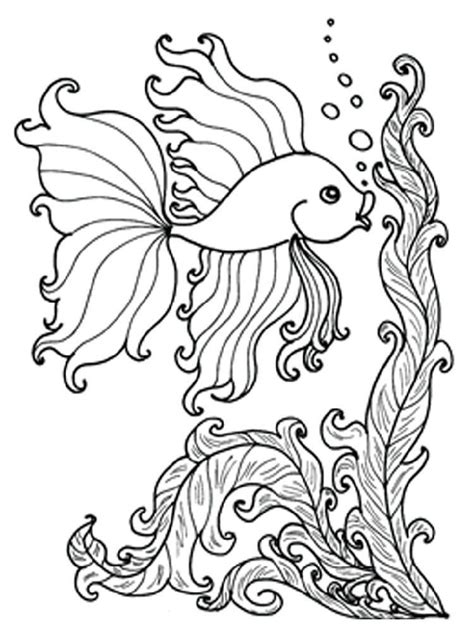 fish color page  print fish coloring page apple coloring pages