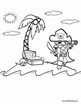 Pirate Coloring Pages Color Print Online Pirates Island sketch template