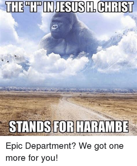 funny harambe and jesus memes of 2016 on sizzle