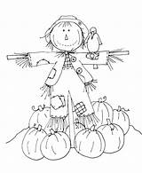 Scarecrow Coloring Pages Goosebumps Fall Printable Color Scarecrows Halloween Print Friendly Kids Part Stamps Getcolorings Diane Tomorrow Requested Later Two sketch template