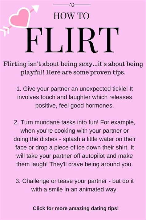 how to flirt fun and proven tips plus click for more