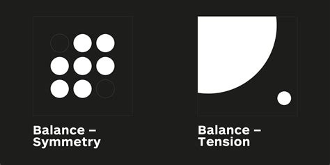 balance graphic design examples