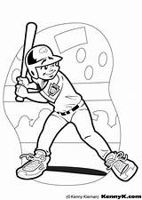 Beisbol Bateador sketch template