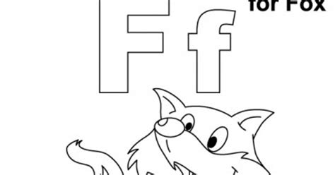letter ff printable coloring pages kids coloring pages