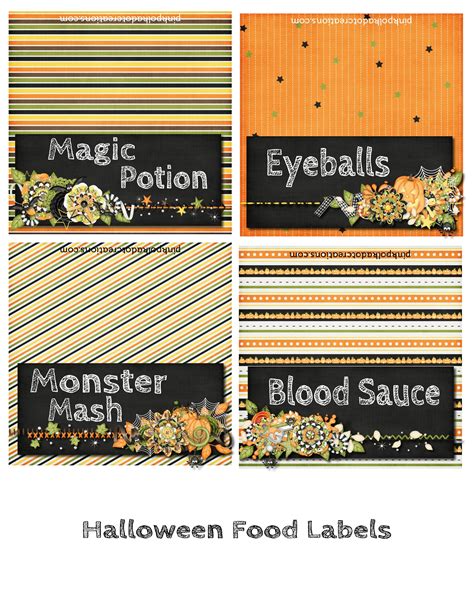 halloween party    printables pink polka dot creations