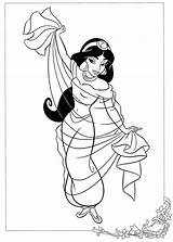 Colorare Principessa Aladdin Pianetabambini Principesse Altre sketch template