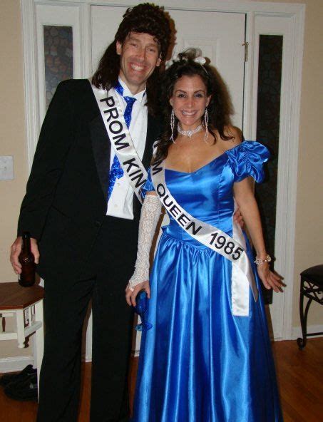 halloween party  prom king  queen couples costume tacky halloween  grown ups