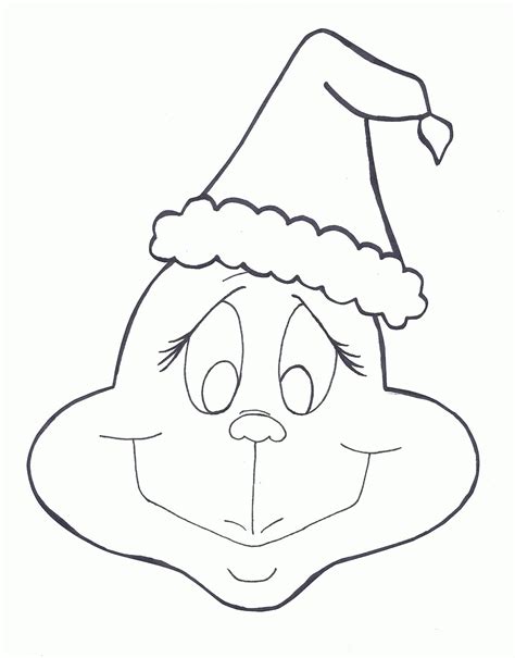basic   grinch stole christmas coloring page  grinch