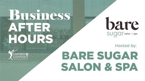 business  hours hosted  bare sugar salon spa youtube