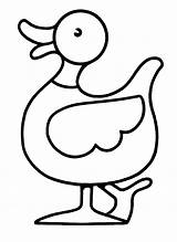 Duck Coloring Age Pages Good Children Flower Young Colorkid sketch template