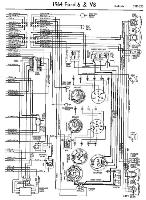 ford galaxie  wiring diagram iot wiring diagram