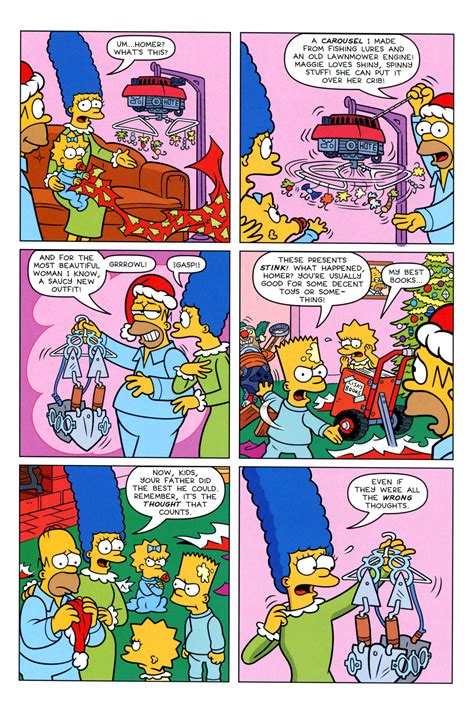 Read Online The Simpsons Winter Wingding Comic Issue 8