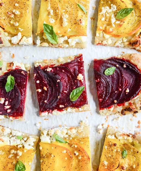 beet honey and goat cheese tart recipes using puff pastry popsugar food photo 14