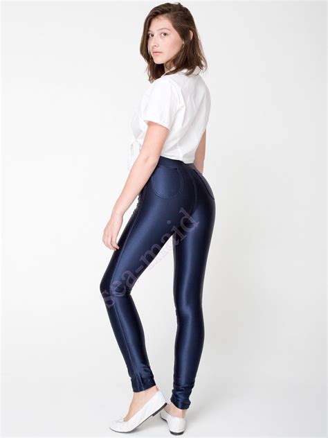 Online Cheap American Style Apparel Shiny Disco Pants High