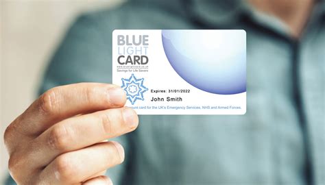 blue light cardholder discounts