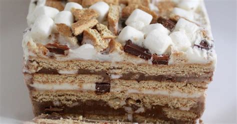 baked perfection smores ice box cake