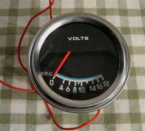buy  volt voltmeter   volts volt meter auto car gauge     ammeter  union