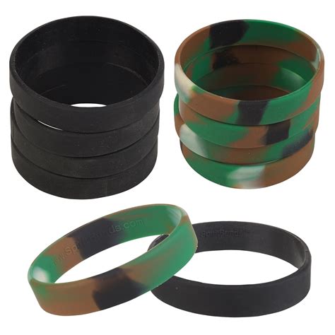 silicone wristbands plain rubber fashion bands bracelets unisex  size solid ebay