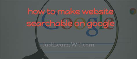 website searchable  google  ultimate guide