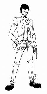 Lupin Iii Sketch Deviantart Manga sketch template