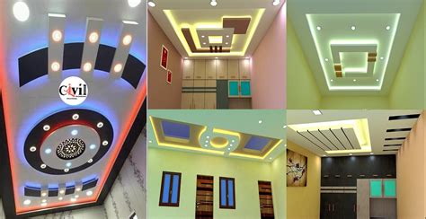 Modern And Beautiful False Gypsum Ceiling Designs For Living And Images