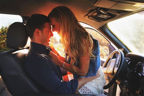 Kissing In The Car Couple Photograph Mandee Rae
