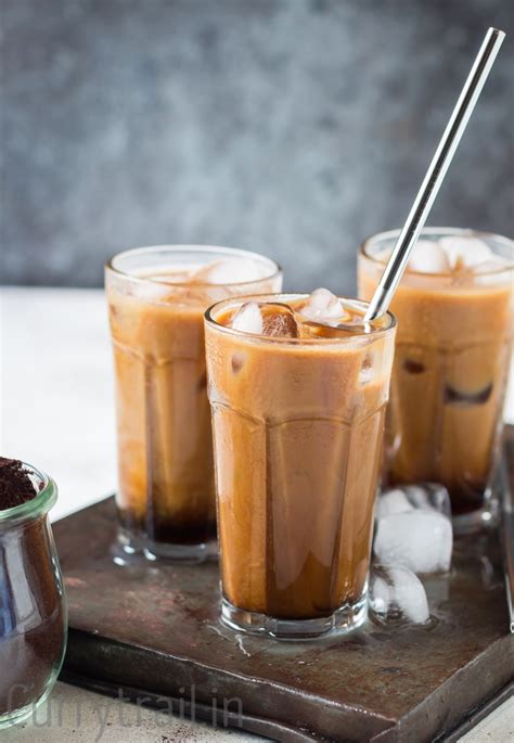 iced coffee  home currytrail
