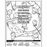 Dental Month Health Coloring National Ada Children Childrens February Public Sheet Pdf sketch template