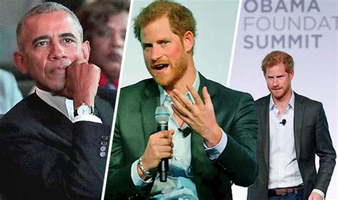 prince harry and barack obama s friendship after he asked about meghan markle royal news