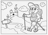 Coloring Hiking Pages Kids Hike Trail Excited Drawing Hiker Game Children Getting Trails Oregon Prodigy Color Girl Printable Hikeswithtykes Ecplise sketch template